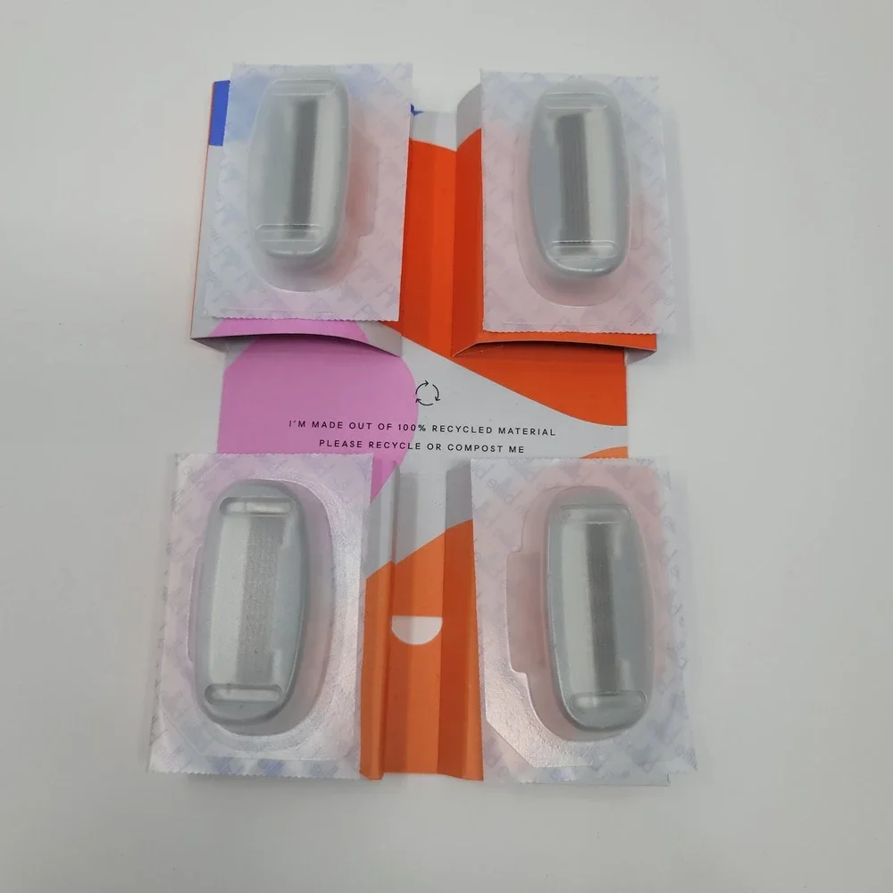 Billie Razor Blade Refills 4 Ct‎ 5-Blade Cartridges Aloe Moisturizer Sealed